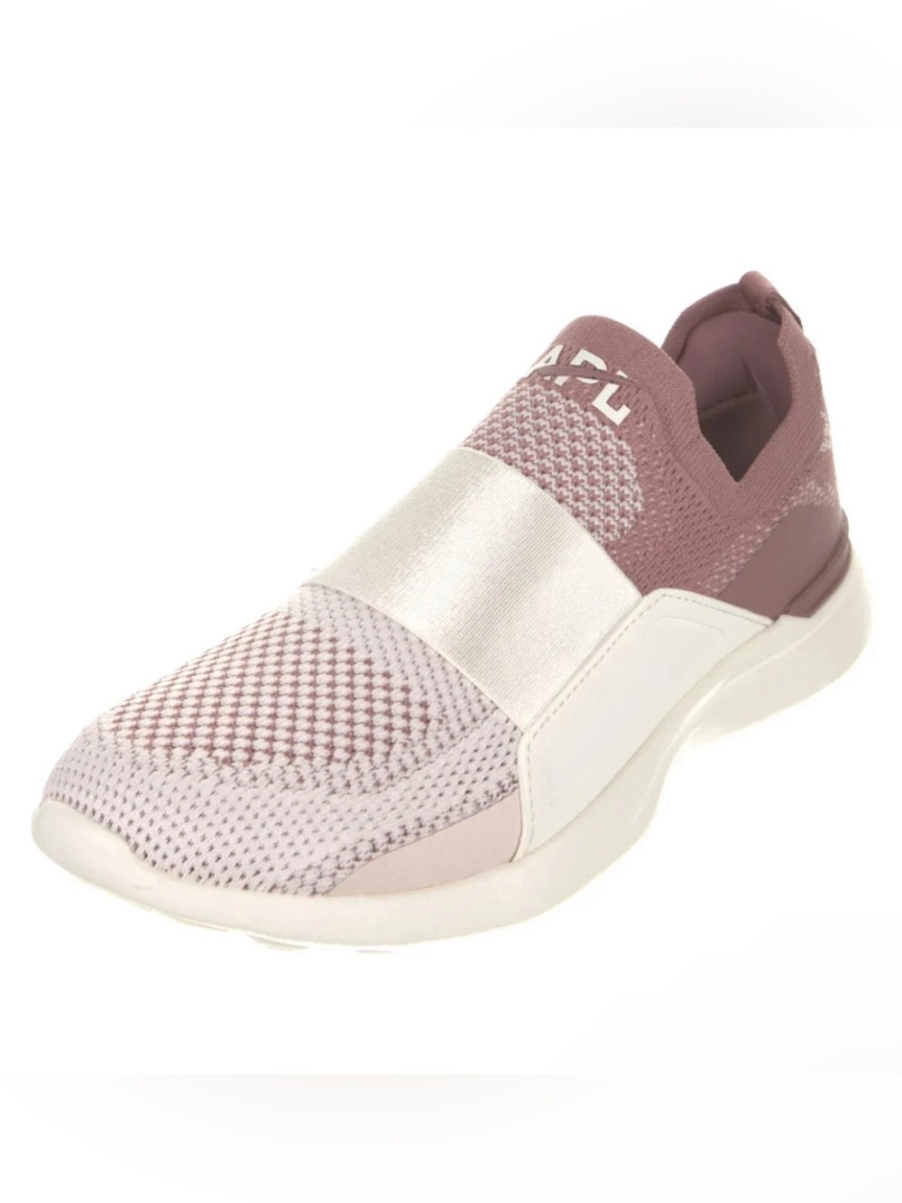 NWT APL Men’s Techloom Bliss Slip-On Knit Sneaker Ivory Cream Beachwood Size 9.5